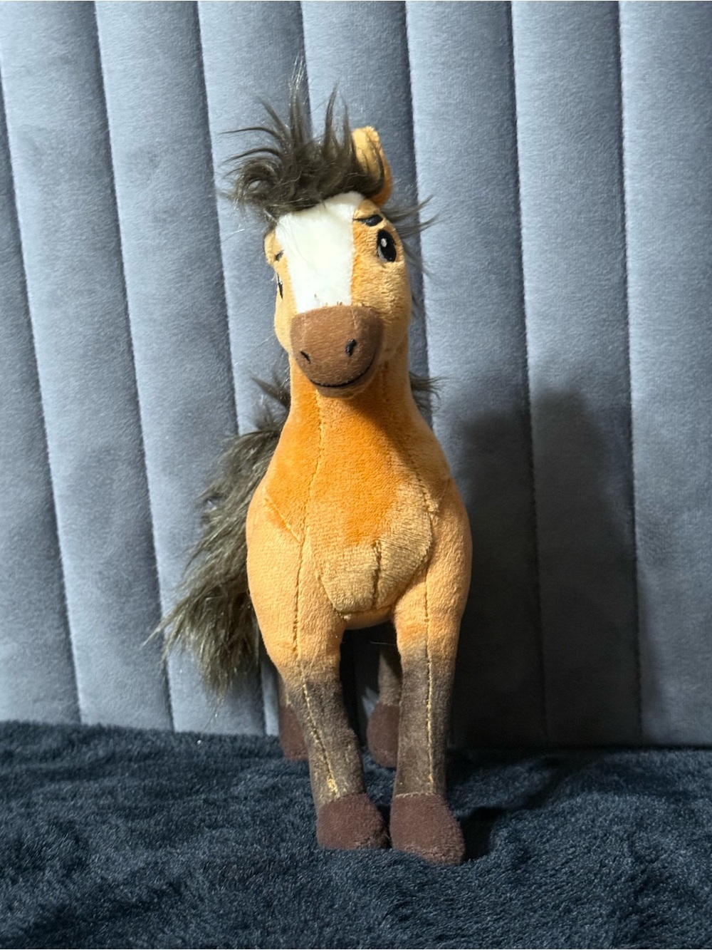 DreamWorks Spirit Untamed Spirit Horse Plush Stuffed Animal Brown 12” Toy